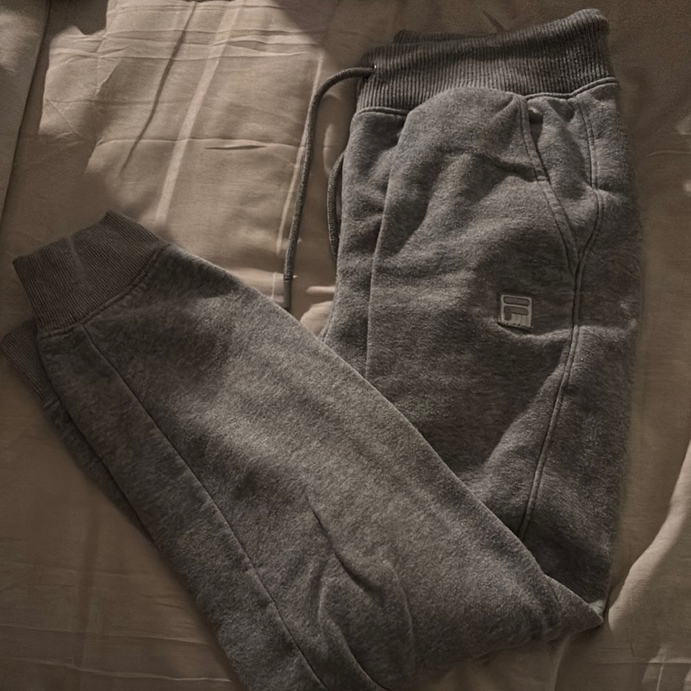 Fila Men's Gray Sweatpants
